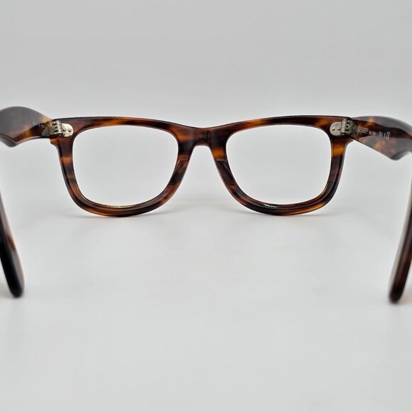 Ray-Ban RB2140 954 Original Wayfarer Classic Striped Havana Sunglasses Frame - Picture 4 of 12